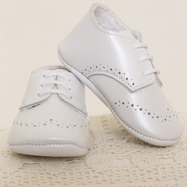 Chaussures de baptême blanches