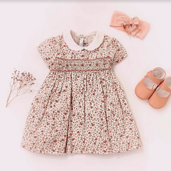 Robe à smocks