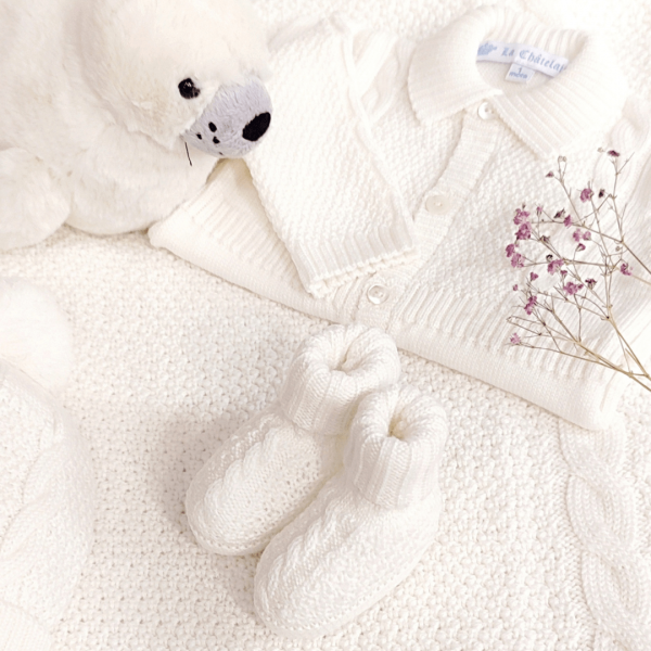 Combinaison en laine bébé