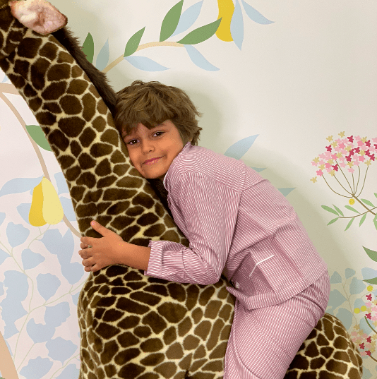 Pyjama à rayures enfant